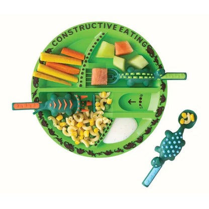 Plato infantil temático (con cubiertos)