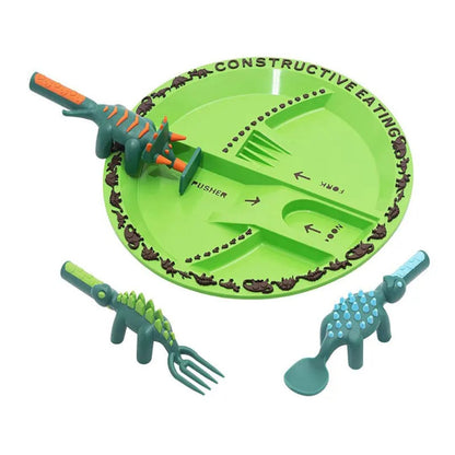 Plato infantil temático (con cubiertos)